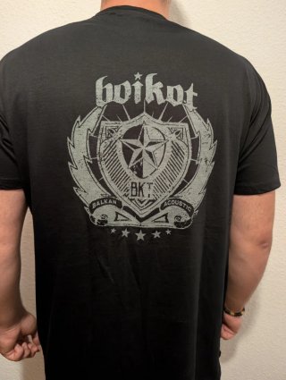 CAMISETA NEGRA - BOIKOT - TALLA XL y más...