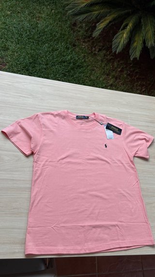 Camiseta Polo Ralph Lauren Rosa Talla M