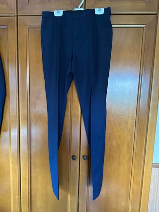 Traje de hombre azul