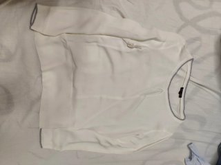 Blusa Massimo Dutti detalles plateados Talla L