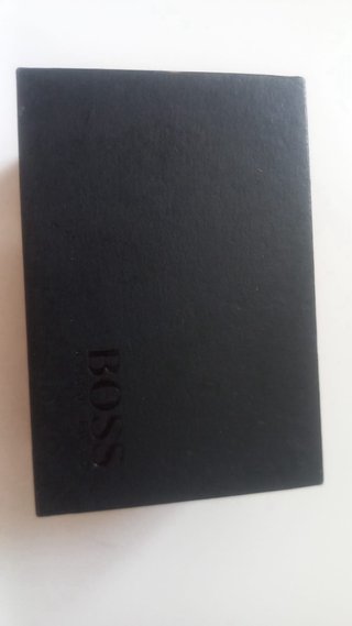 Gemelos Hugo Boss Plateados