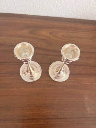 Pareja Candeleros Vintage marca  WMF