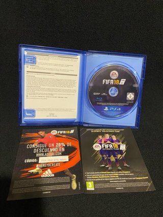 Juegos PS4 FIFA 18 y NBA 2K18