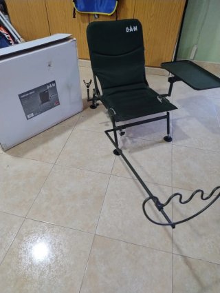 Silla Pesca DAM Feeder Chair Compleet