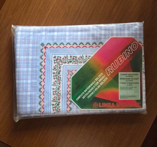 Completo letto matrimoniale 100% cotone