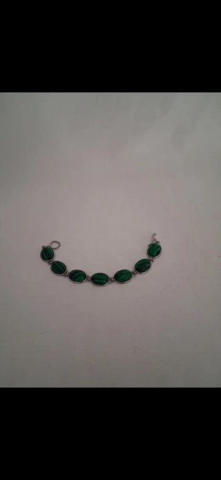Pulsera de Malaquita Natural