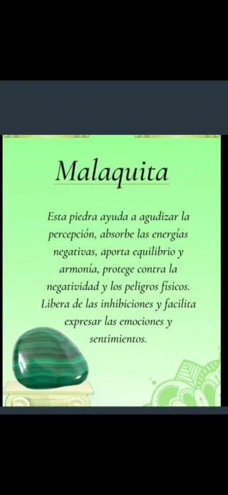 Pulsera de Malaquita Natural