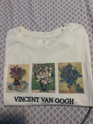Camiseta Vincent Van Gogh Talla Única