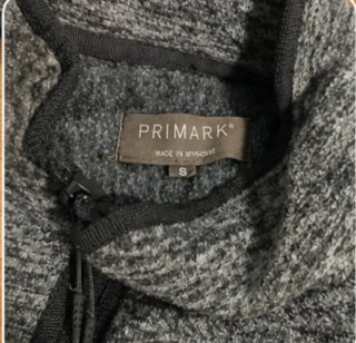 CHAQUETA POLAR PRIMARK GRIS JASPEADO