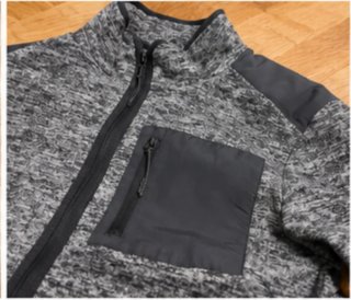 CHAQUETA POLAR PRIMARK GRIS JASPEADO