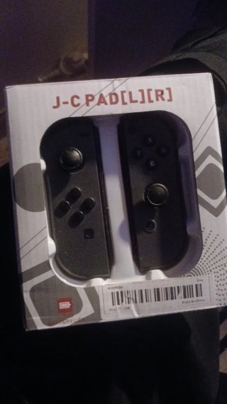Mandos J-C PAD para Switch (L/R) Grises