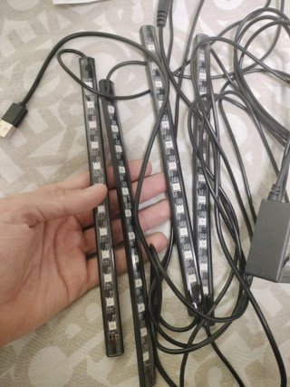 Luces LED para coche con mando