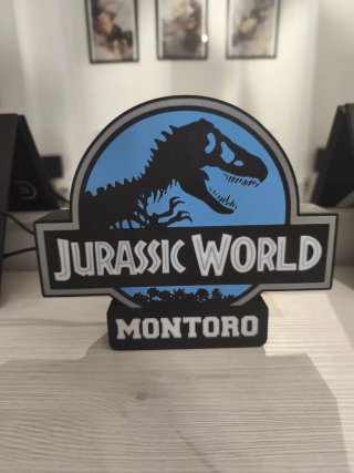 Lámpara Led 3D Rey León, Jurassic Word y Fútbol.