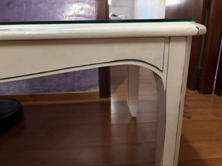 Mesa de centro elevable madera patas isabelinas