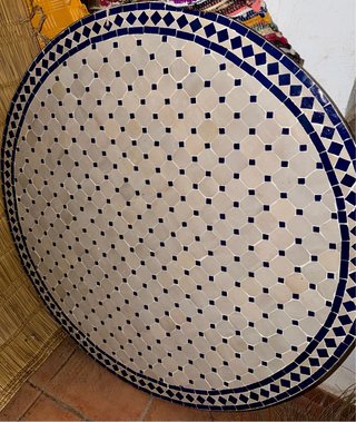 Mesa mosaico artesanal