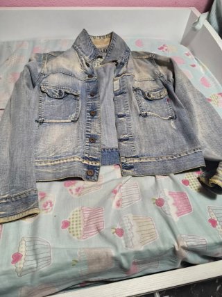 Chaqueta Replay Hombre Azul/Blanco
