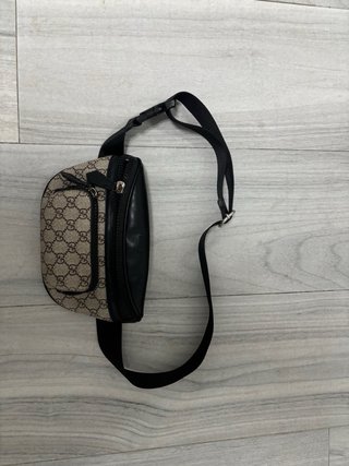 Riñonera Gucci Beige y Marrón