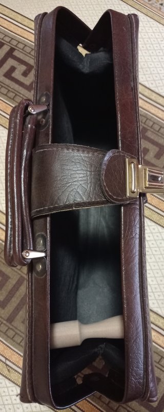 Borsa portadocumenti tipo medico marrone