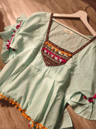 Vestido Kaftan Koala Bay Turquesa