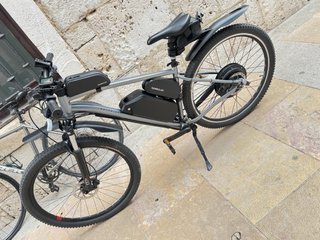 Bicicleta Eléctrica Gris