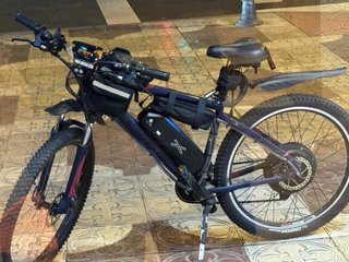 Bicicleta Eléctrica Gris