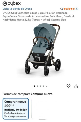 Cochecito Cybex Balios S Lux Gold