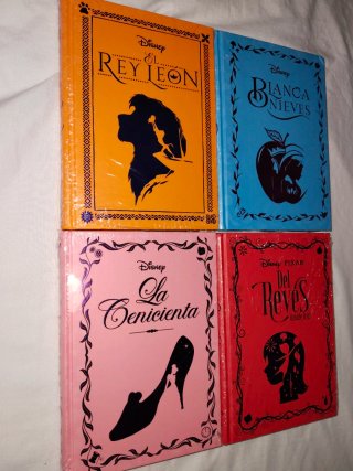 Novelas Disney 4 libros