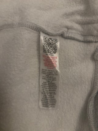 Sudadera gris con capucha McKenzie niño