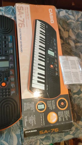 Teclado Casio SA-76 Electrónico