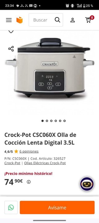 Cocina con Crockpot