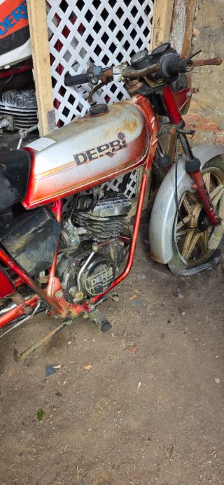 Derbi Coppa Moto Clásica Roja