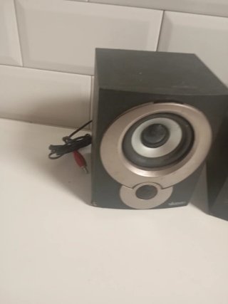 Altavoces Vivanco Negro y Dorado