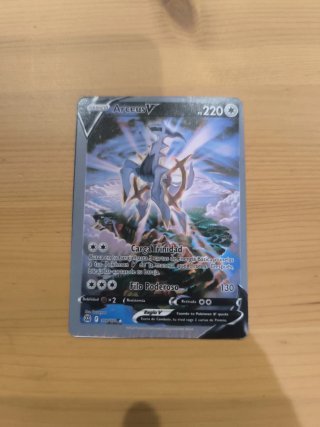 Carta Pokémon Arceus V 220 HP
