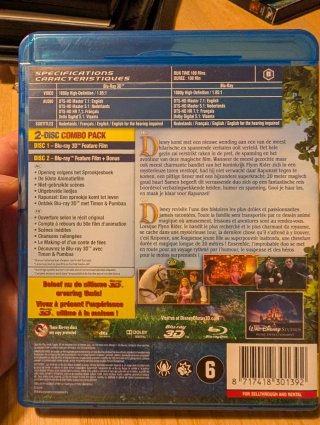 Lote 7 Blu-ray / Dvd Disney: 101, Vaiana, Frozen..