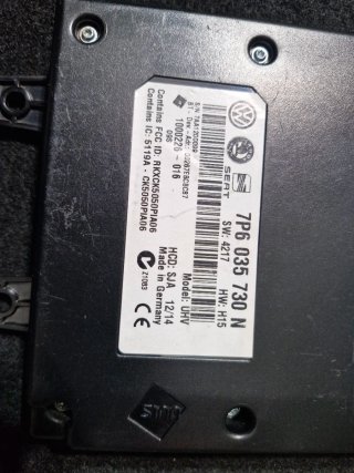 Módulo Bluetooth UHV VW SEAT 7P6 035 730 N