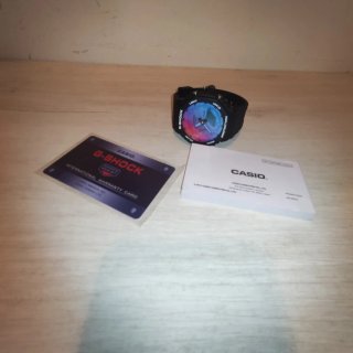 Reloj Casio G-Shock Negro Multicolo con etiquetas