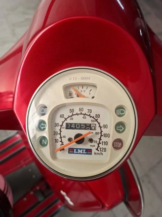 LML 200cc 4T-4V Roja - Pocos KM
