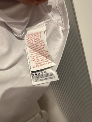 Camiseta Levi's Blanca Logo Plateado