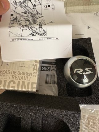 Pomo Cambio Renault Sport RS