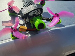 GEPRC Dron FPV 2.5 pulgadas Digital TOP+ LIPOS