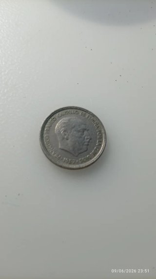 Moneda Francisco Franco 1957