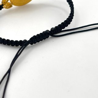 Pulsera de oro 21kt macramé