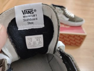 Zapatillas Vans Sk8-Hi Multiclor Talla 39