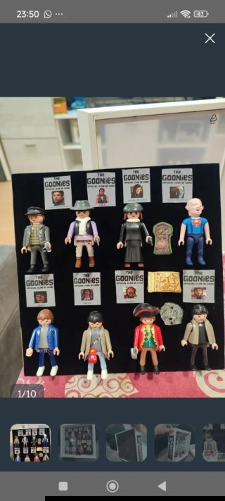 Cuadro Playmobil Los Goonies Custom