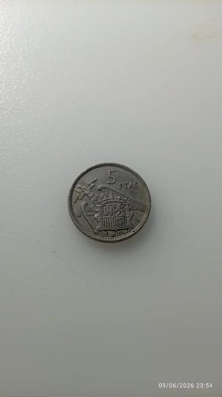 Moneda Francisco Franco 1957