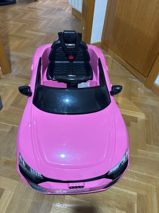 Coche eléctrico infantil Audi RS e-tron GT rosa