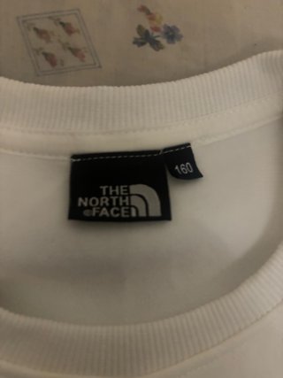Sudadera The North Face juvenil blanca Talla:13-15