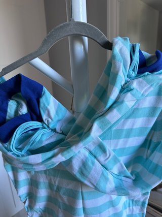 Jersey rayas escote pico