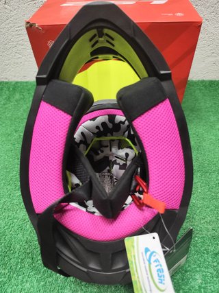Casco Moto Cross LS2 FAST II MINI GORILLA Niños S