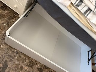 Base Cama Canapé Madera Tapizada